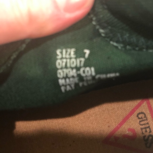 COPY - Vintage 90’s Guess? Flatrock Hi Hunter Green Boots - Picture 5 of 8